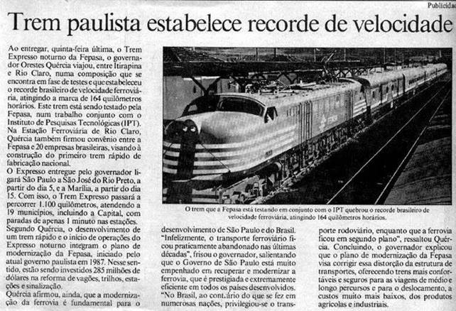 1989_paulista_recorde_velocidade  16 de maio de 1989